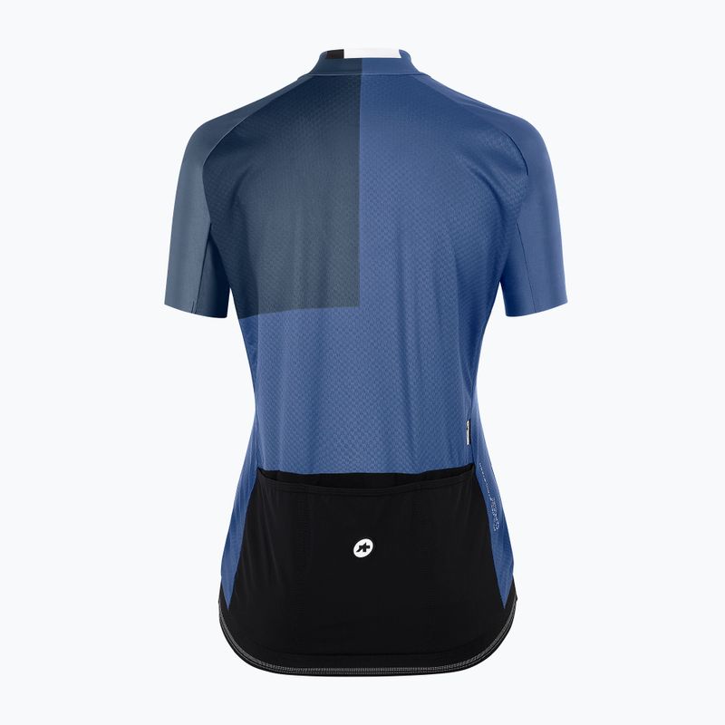 Women's cycling jersey ASSOS Uma GT C2 EVO blue 12.20.350.2A 2
