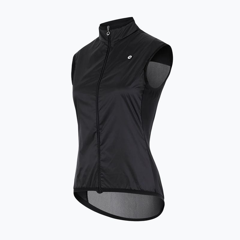 Women's cycling waistcoat ASSOS Uma GT Wind C2 black 4