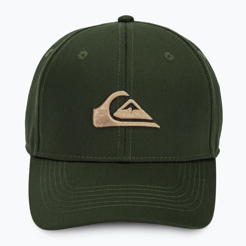 Men's baseball cap Quiksilver Decades dark olive 2