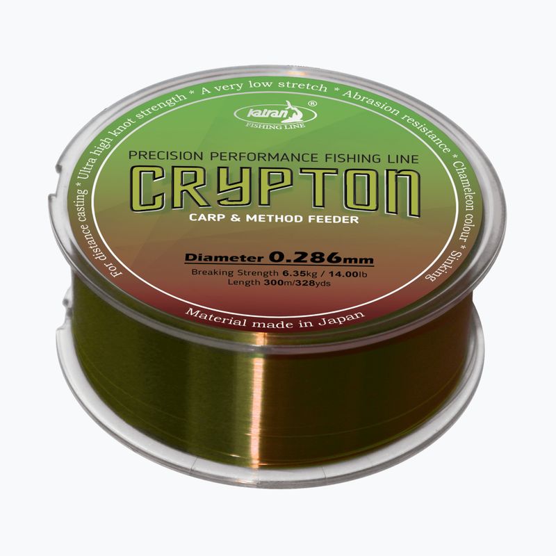 Katran Crypton Carp & method feeder line brown