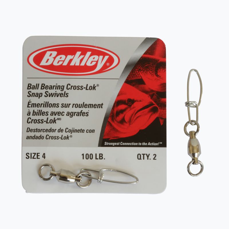 Spinning swivels Berkley Mc Mahon Bb With Snaps Swivel size 2