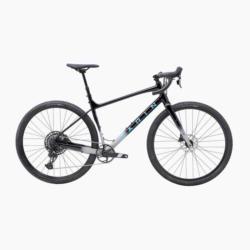 Marin Gestalt XR 700C gloss black/gray/blue gravel bike