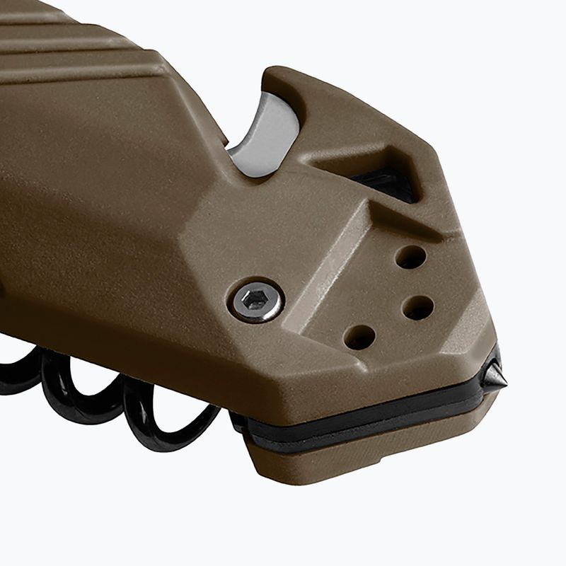 TB Outdoor CAC Serration PA6 GF khaki hiking knife 3