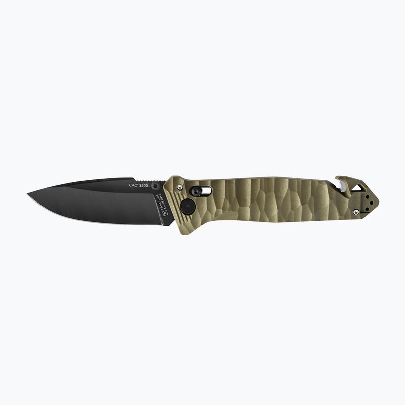TB Outdoor CAC S200 Lisse PA6 GF khaki hiking knife 2