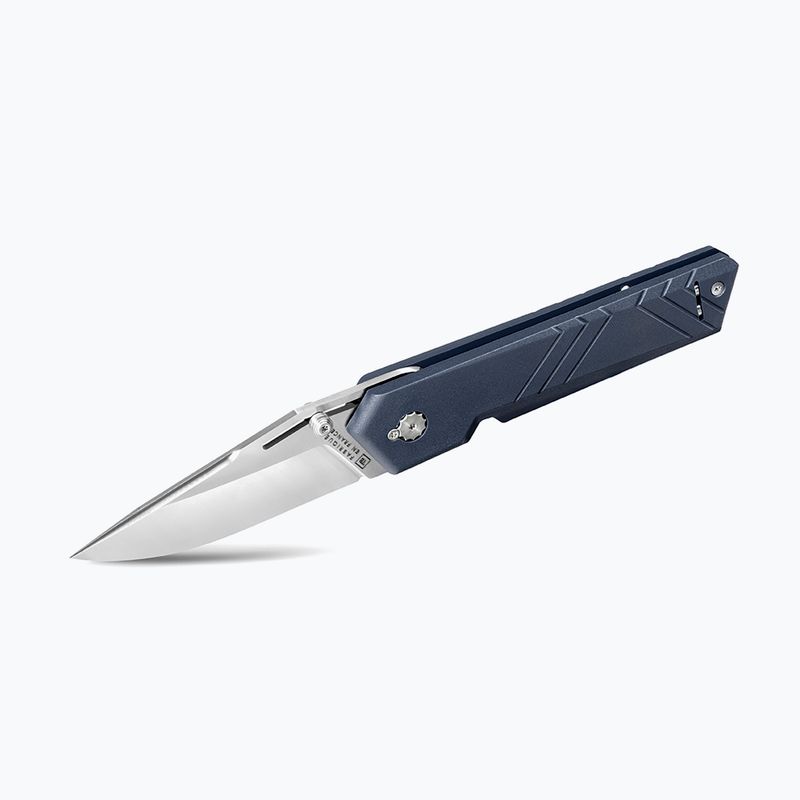 TB Outdoor Unboxer blue hiking knife 2