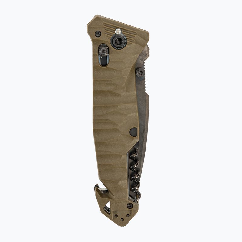 TB Outdoor CAC Serration Manche Toxifie PA6 GF khaki hiking knife 4