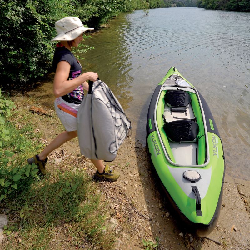 Sevylor Yukon yellow 205161 2-person inflatable kayak 3