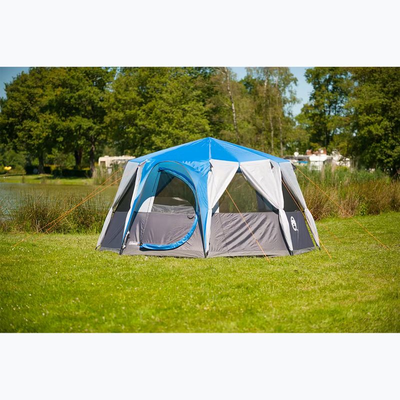 Coleman Cortes Octagon 8 blue 8-person camping tent 5