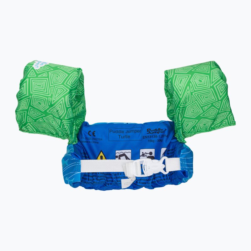 Sevylor Puddle Jumper children's swimming waistcoat Turtle blue and green 2000037930 2