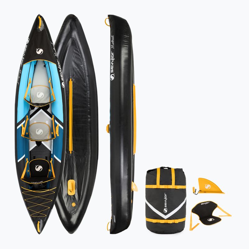 Sevylor Montreal blue/black 3-person inflatable kayak