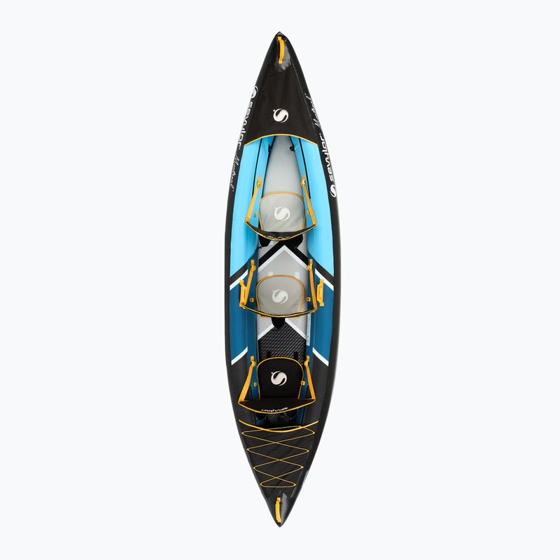 Sevylor Montreal blue/black 3-person inflatable kayak 2