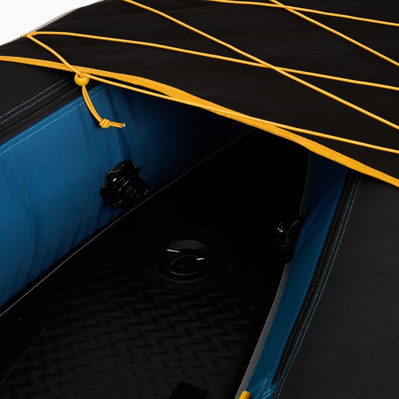 Sevylor Montreal blue/black 3-person inflatable kayak 13