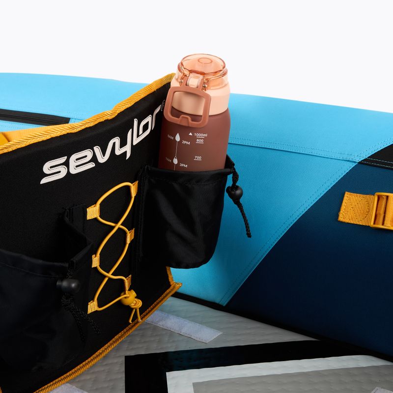 Sevylor Montreal blue/black 3-person inflatable kayak 14