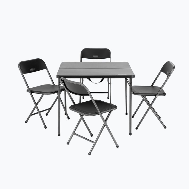 Coleman hiking table with chairs 4P grey