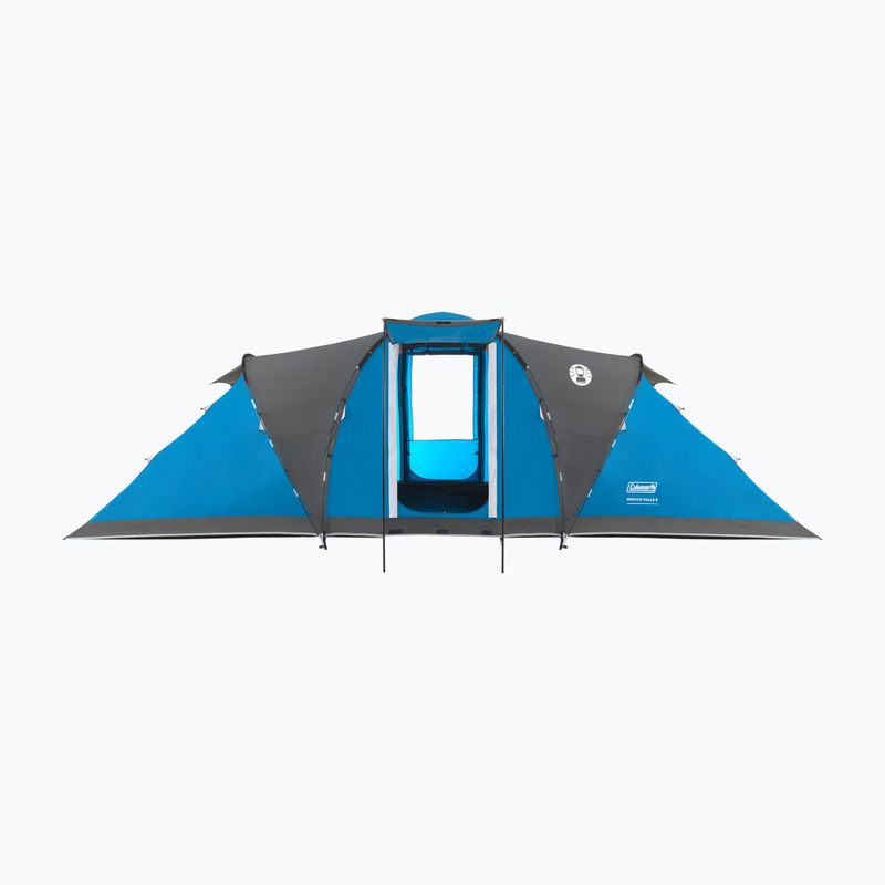 Coleman Spruce Falls 6-person camping tent 6 blue 3