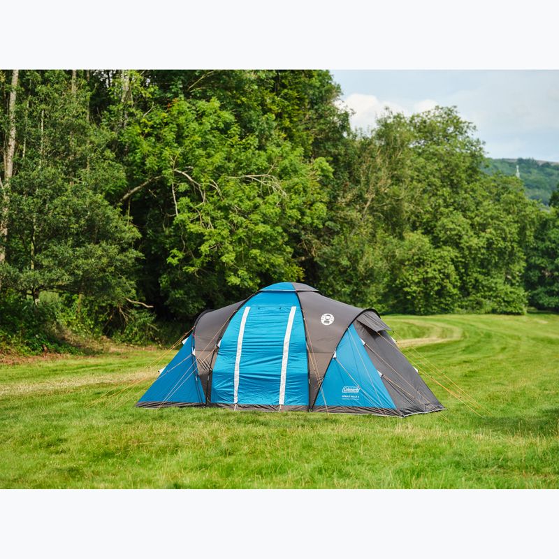 Coleman Spruce Falls 4-person camping tent 4 blue 9