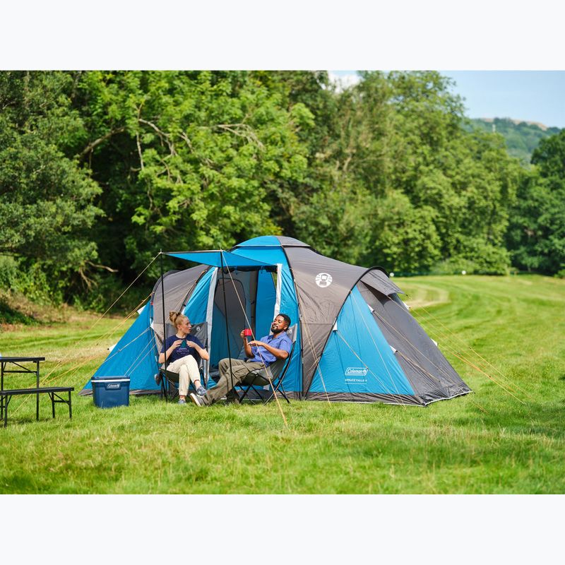 Coleman Spruce Falls 4-person camping tent 4 blue 11