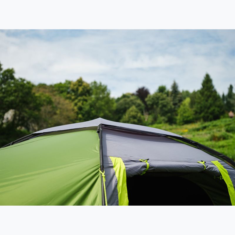 Coleman Spruce Falls 4-person camping tent Blackout green 9