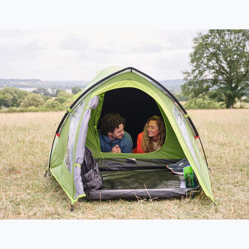 2-person camping tent Coleman Darwin 2 Plus blackout 11