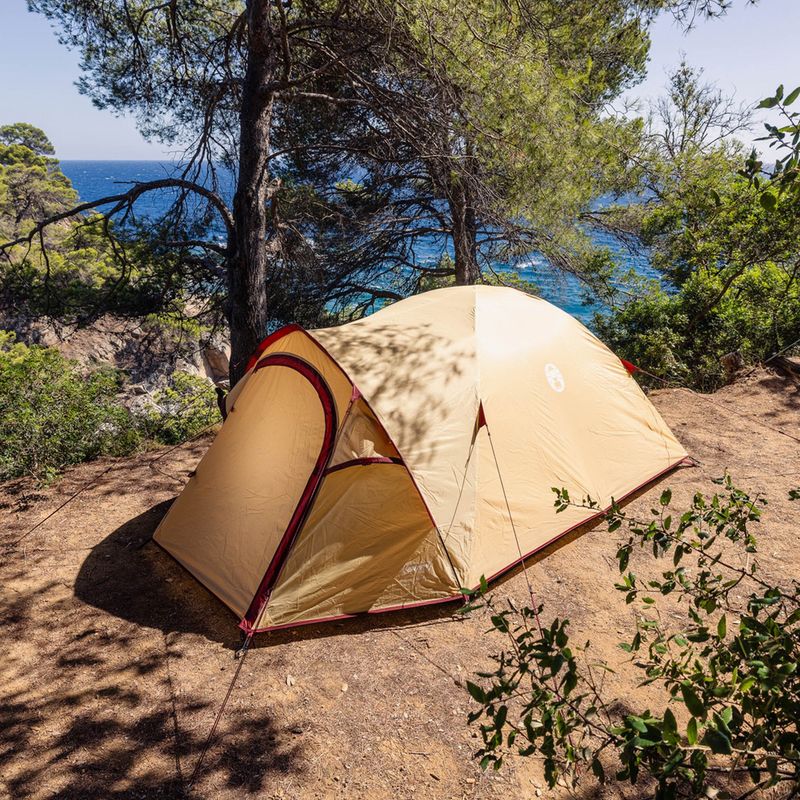 3-person camping tent Coleman Darwin Summer 3 + beige 8