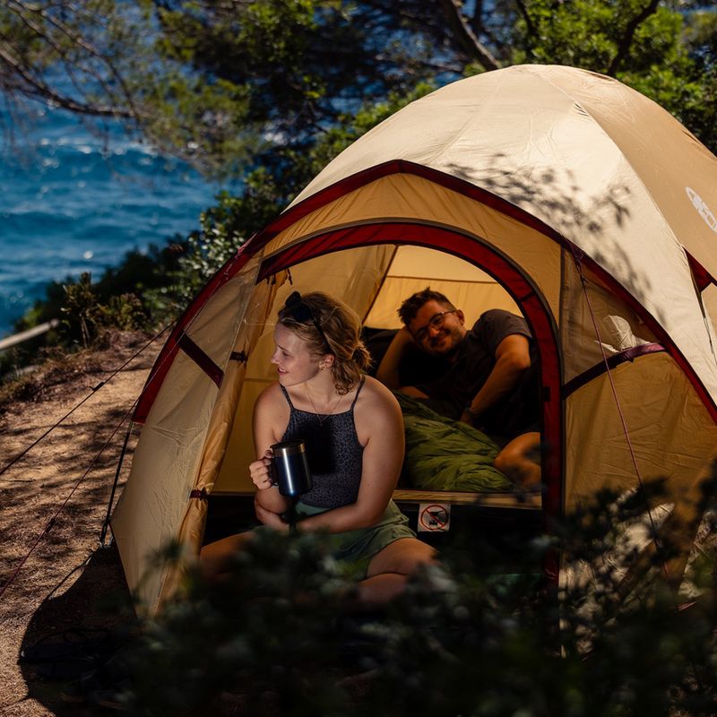 3-person camping tent Coleman Darwin Summer 3 + beige 10