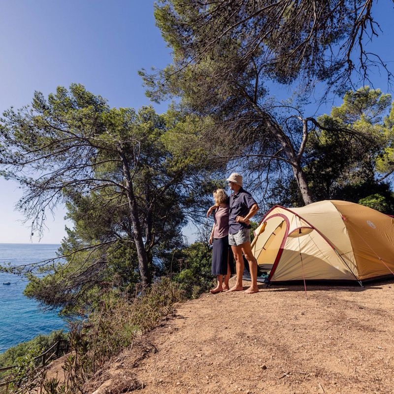 4-person camping tent Coleman Darwin Summer 4 + beige 10