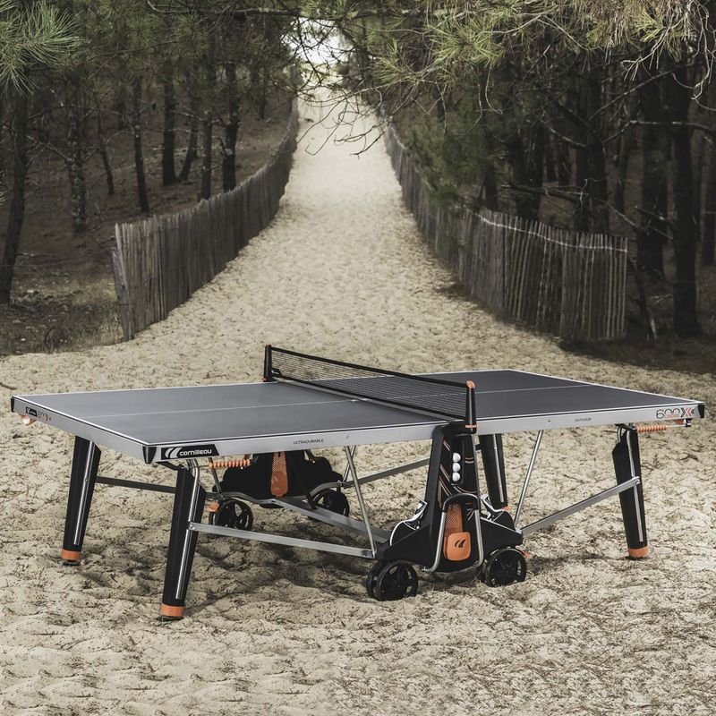 Cornilleau 600X Outdoor table tennis table black 10