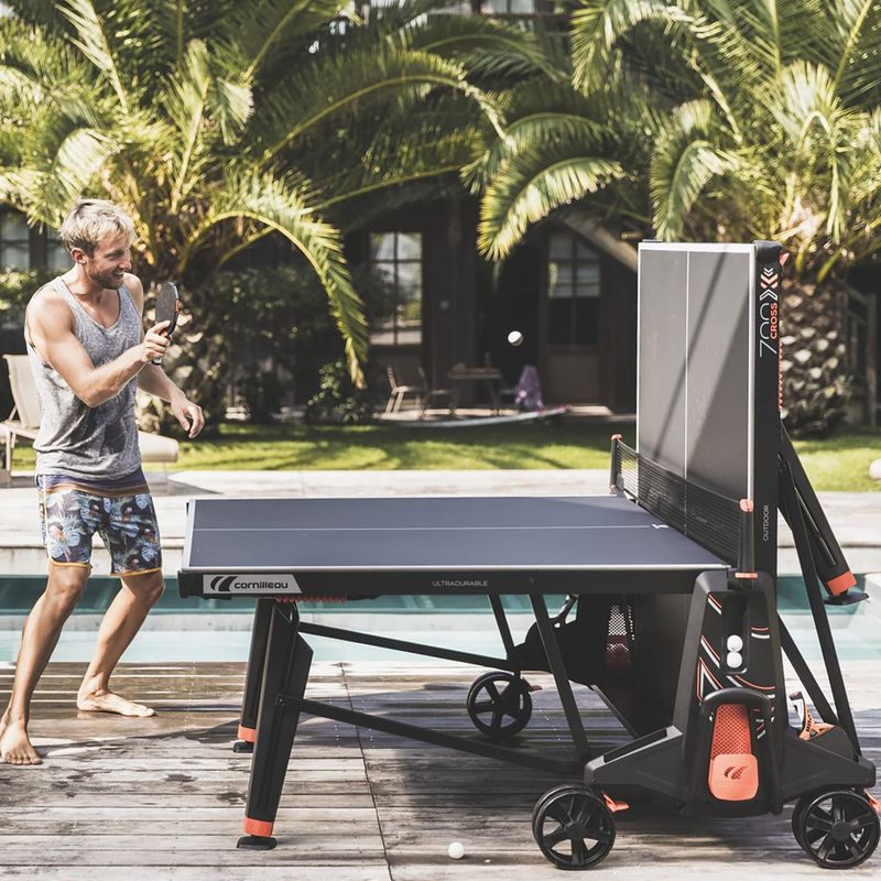 Cornilleau 700X Outdoor table tennis table black 113402 10