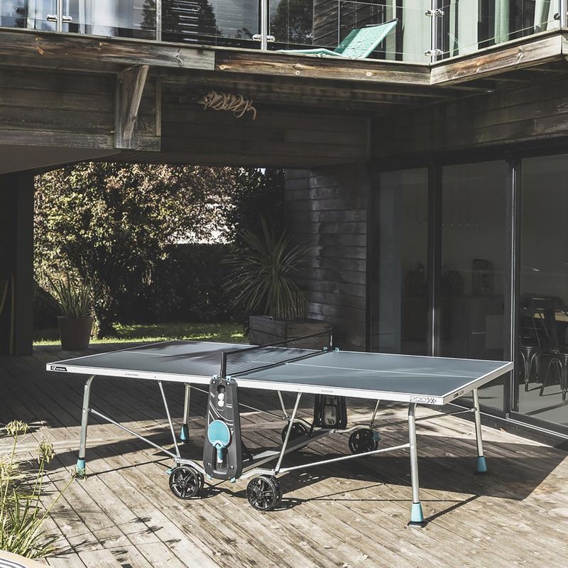 Cornilleau 200X Outdoor table tennis table blue 115101 8