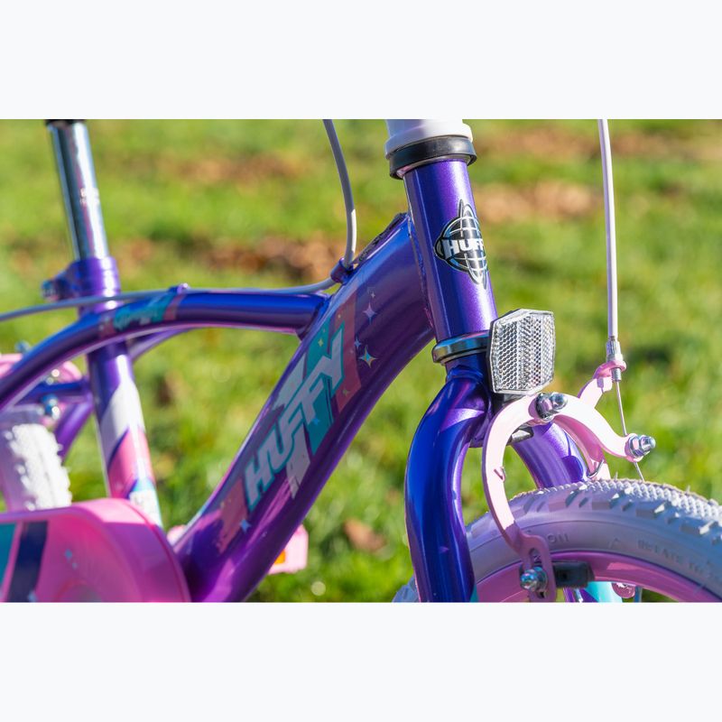 Huffy Glimmer 16" pink children's bike 17