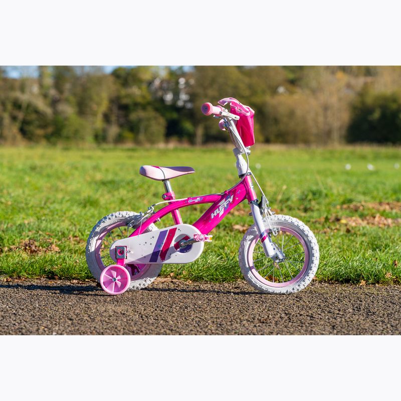 Huffy Glimmer 12" pink children's bike 11