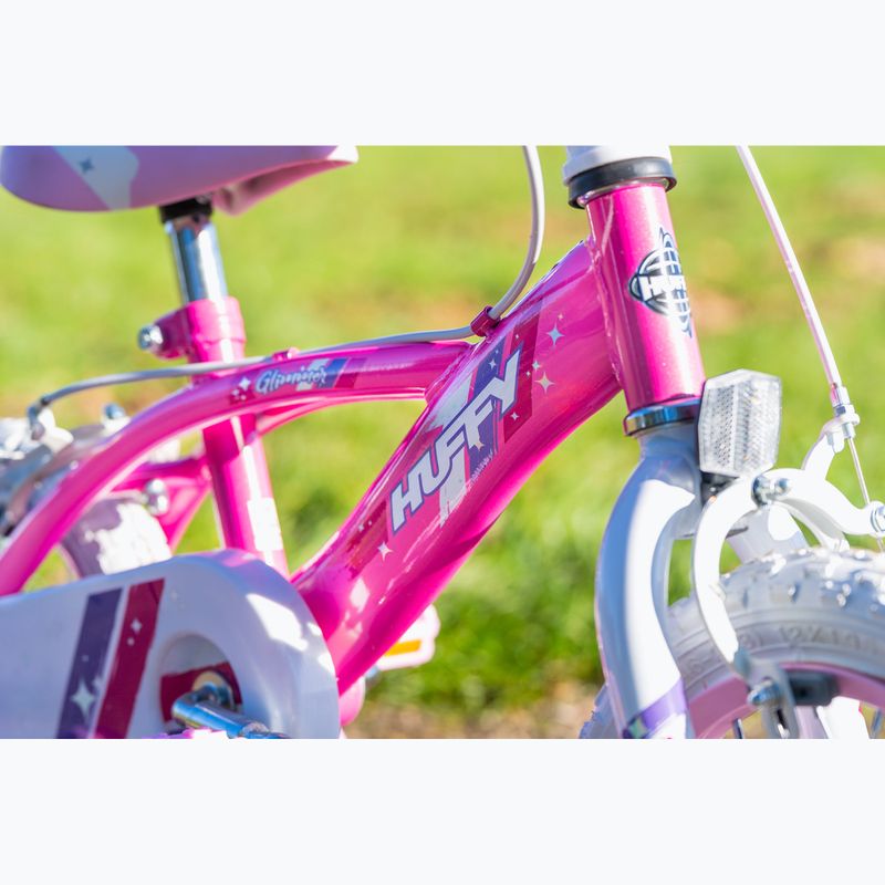 Huffy Glimmer 12" pink children's bike 14