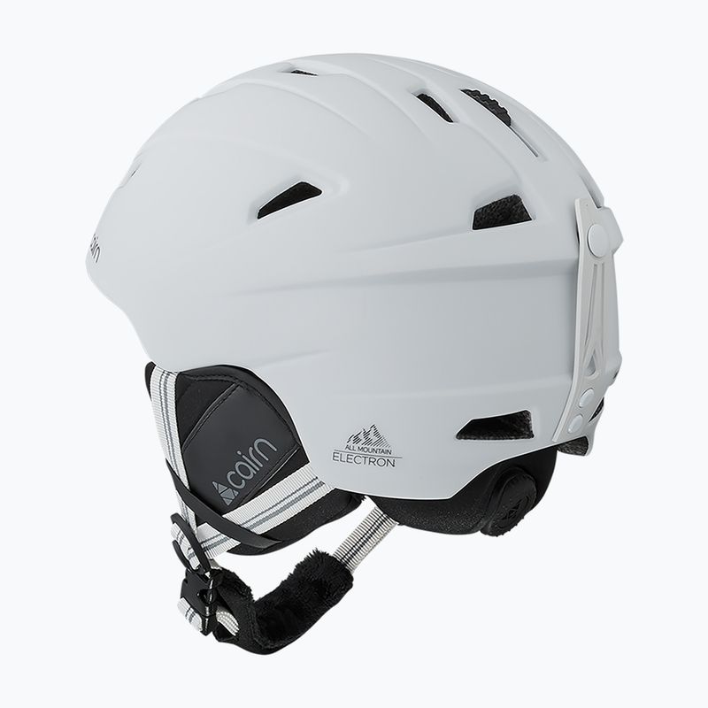 Ski helmet Cairn Electron mat white 2