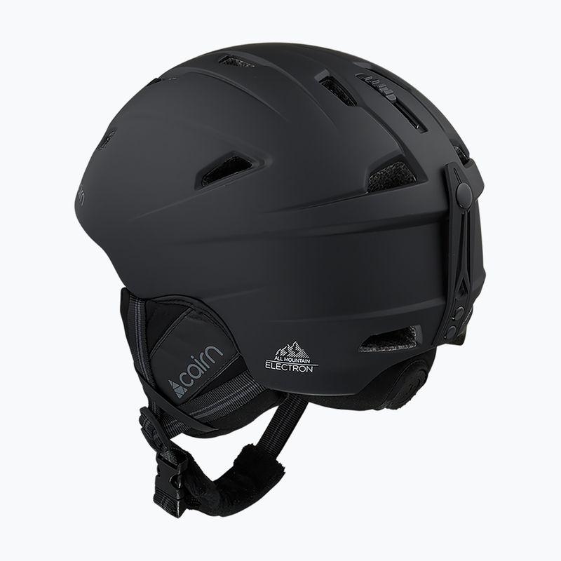 Ski helmet Cairn Electron matte black 2