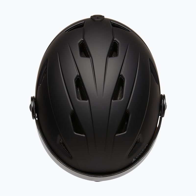 Ski helmet Cairn Electron Visor black 3