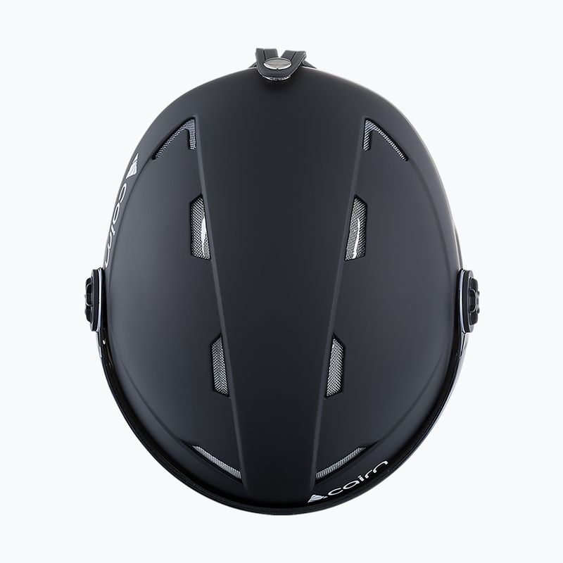 Children's ski helmet Cairn Android Visor Jr matte black 3