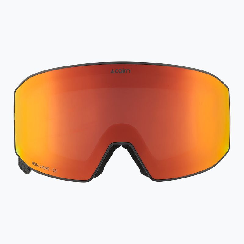 Ski goggles Cairn Bera L Pure matte black 2