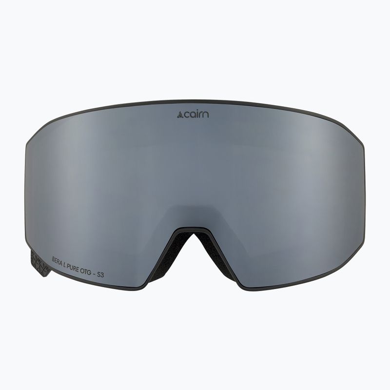 Ski goggles Cairn Bera L Pure OTG matte black 2
