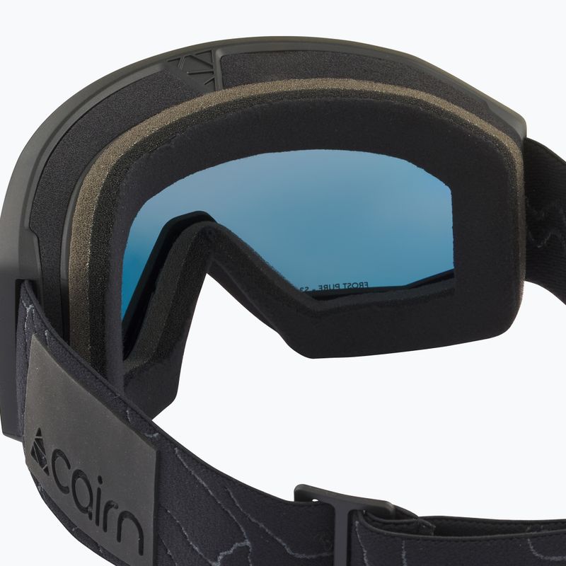 Ski goggles Cairn Frost Pure mat black red 5