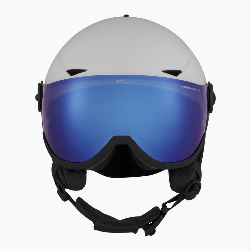 Ski helmet Cairn Rise II Visor mat white 3
