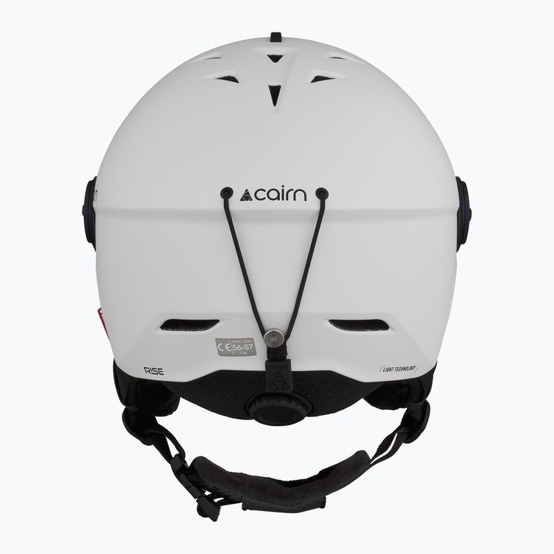Ski helmet Cairn Rise II Visor mat white 4