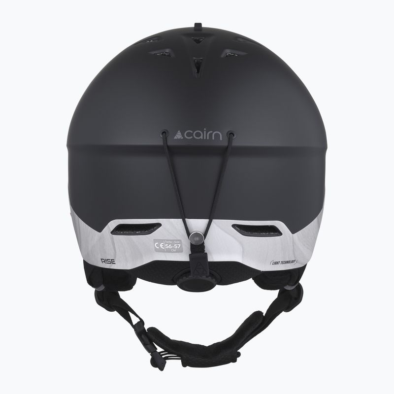Ski helmet Cairn Rise II mat black lava 4