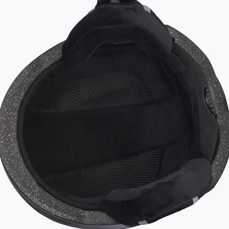 Ski helmet Cairn Rise II mat black lava 5