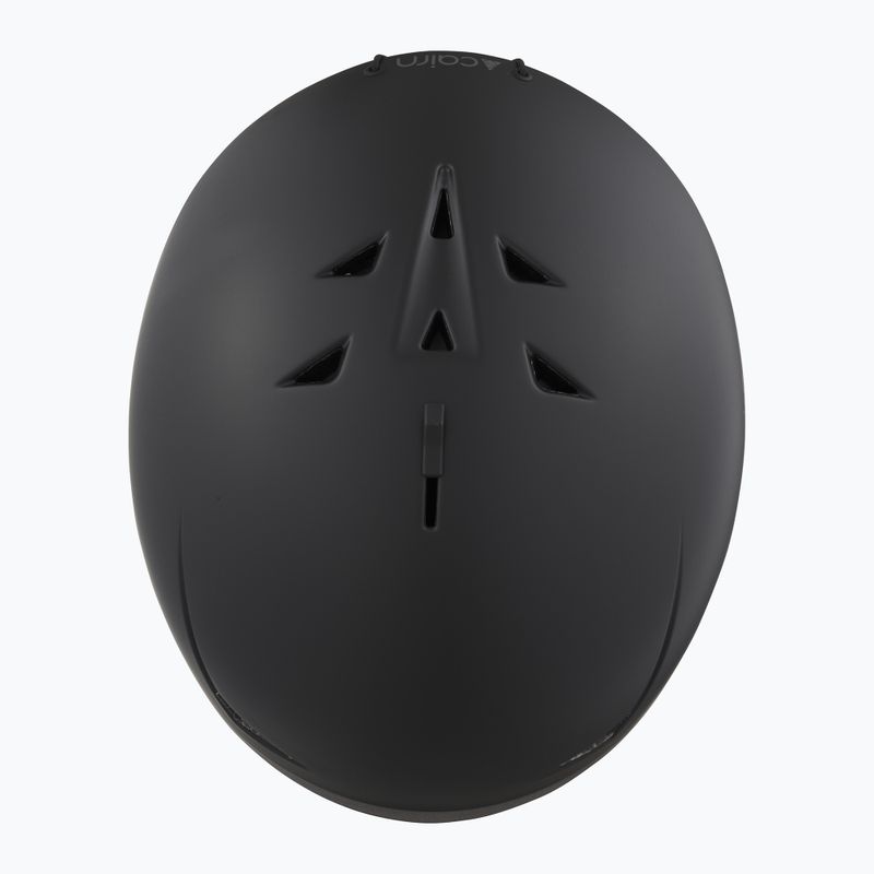 Ski helmet Cairn Rise II mat black lava 6