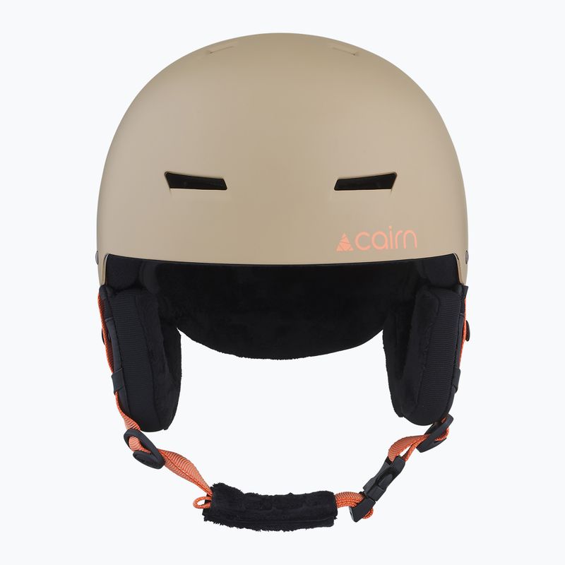 Children's ski helmet Cairn Darwin Jr mat linen 3