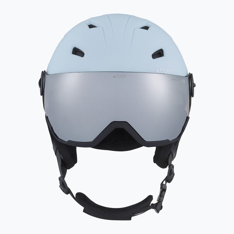 Ski helmet Cairn Electron Visor mat sky 3