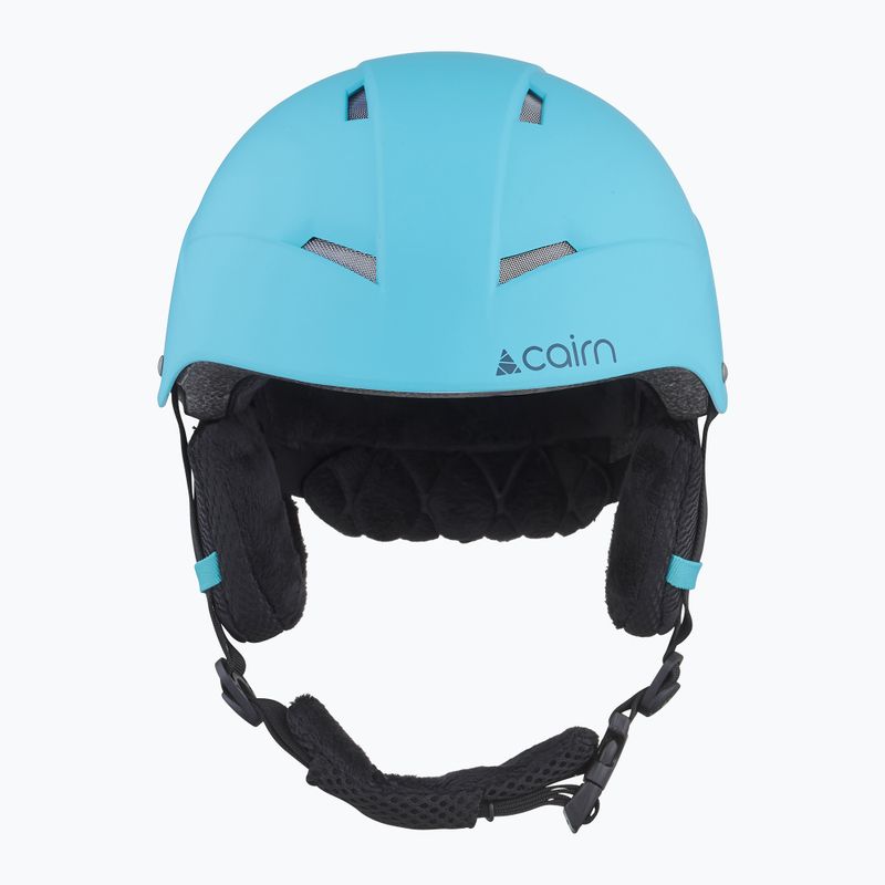 Children's ski helmet Cairn Android Jr mat turquoise 3