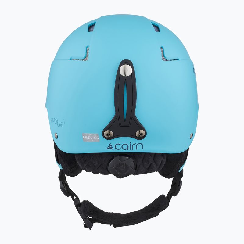 Children's ski helmet Cairn Android Jr mat turquoise 4