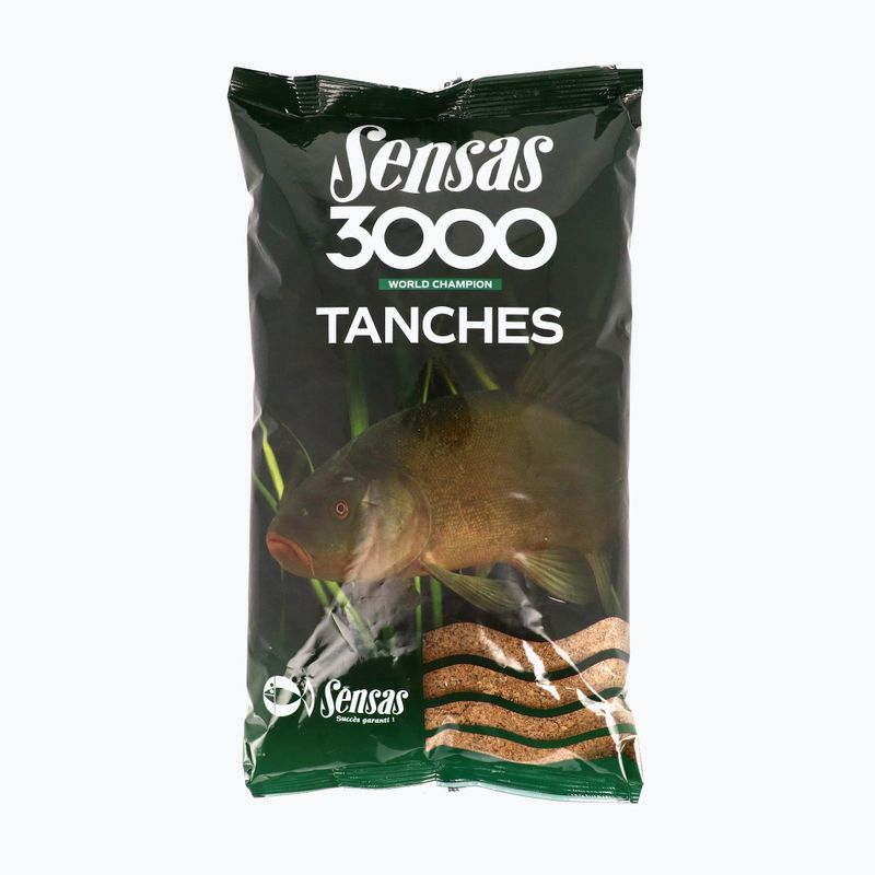 Sensas 3000 Tanches brown fishing groundbait 00781