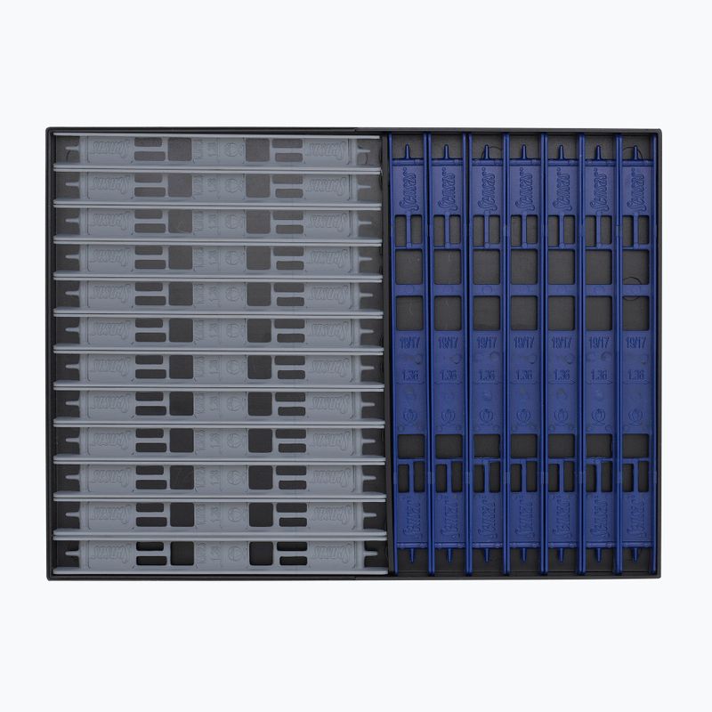 Sensas kit box + reels 24+14 pcs grey-blue 03322